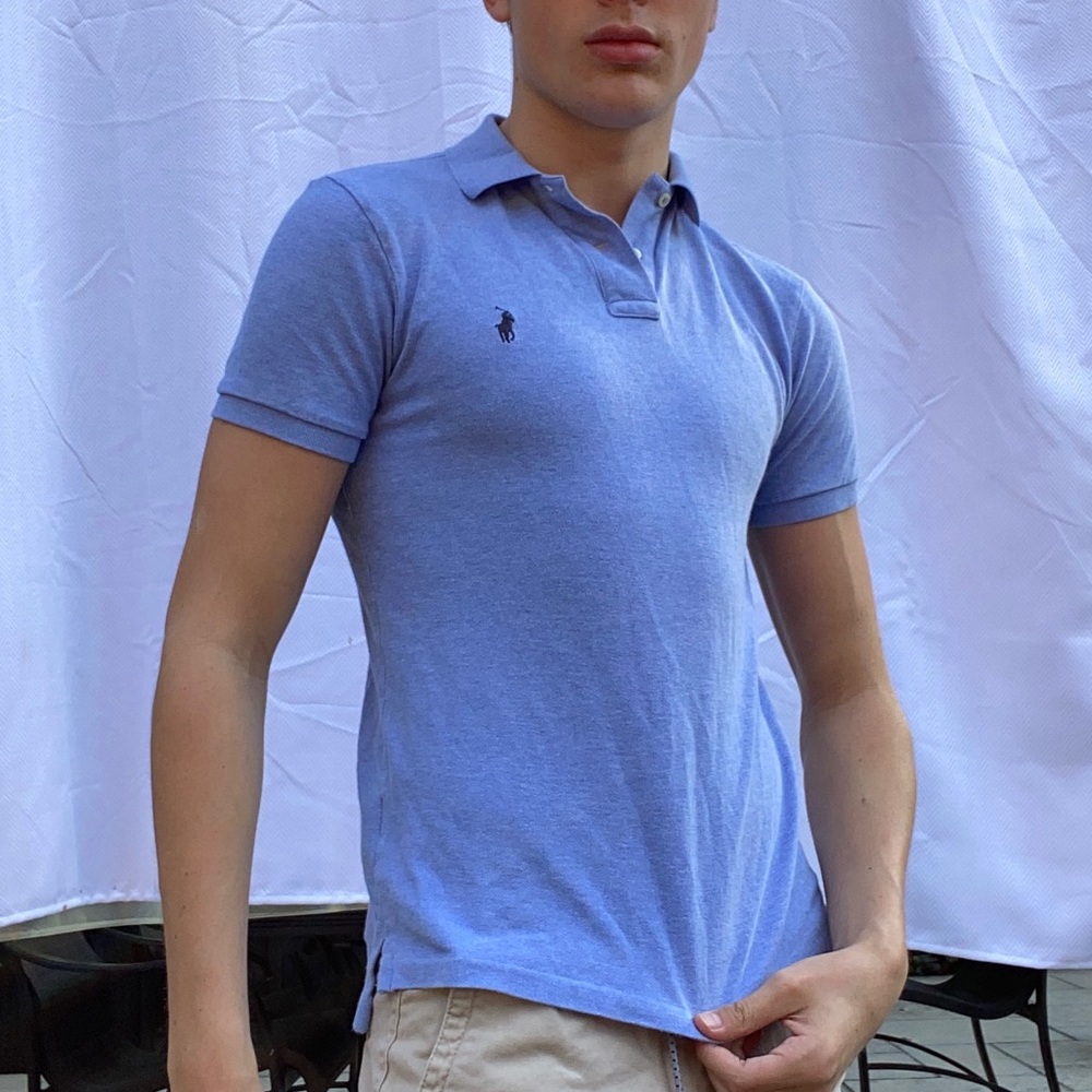 Polo blue polo shirt